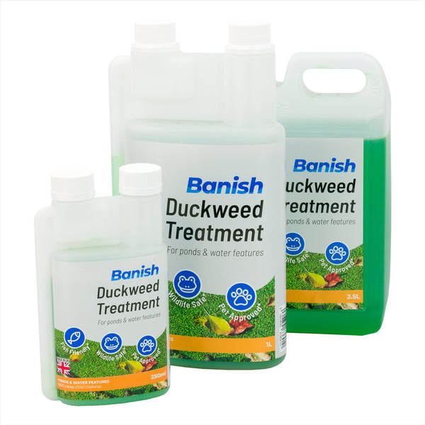 Banish Duckweed Pond Water Treatment