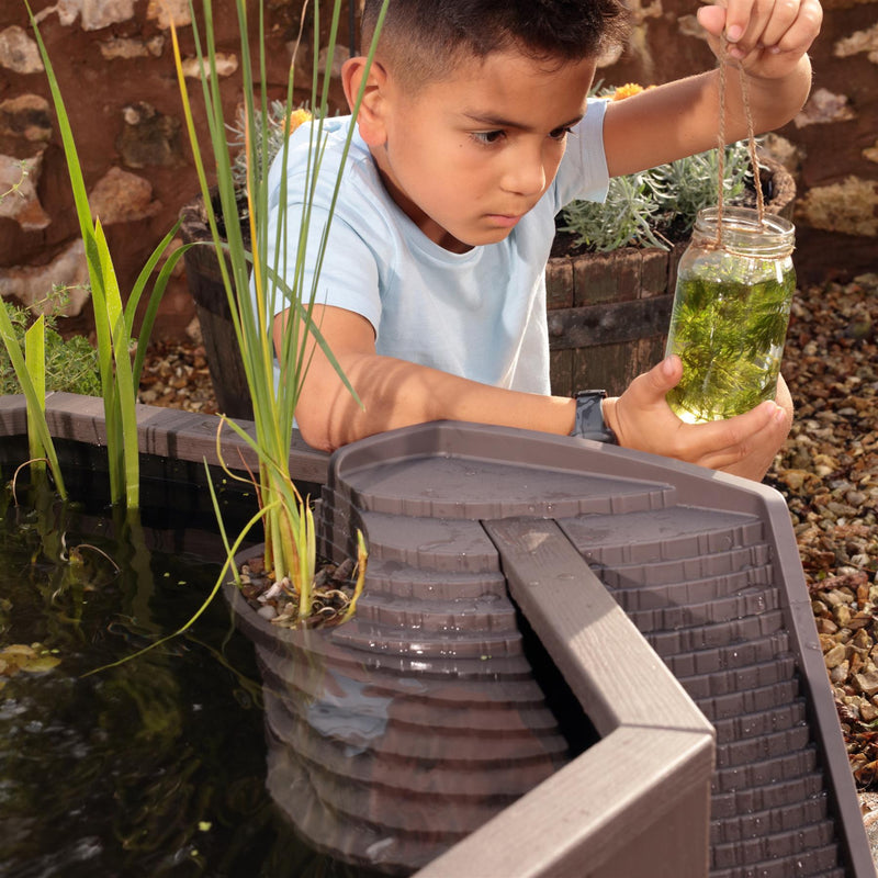 Blagdon Liberty No Dig Nature Pool Solar Water Feature Kit Garden Pond