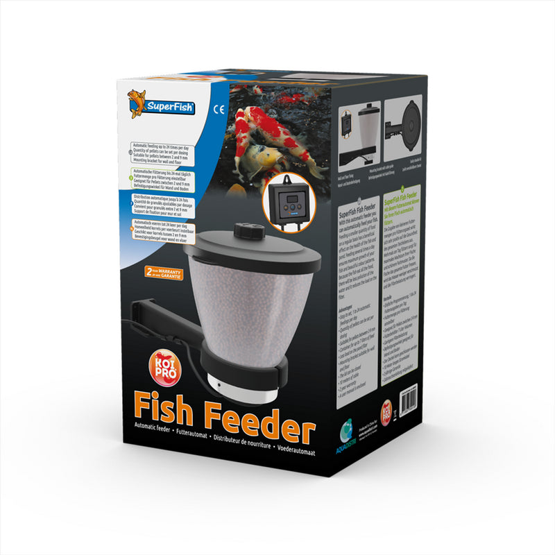 Pro Koi Automatic Pond Fish Feeder - Superfish