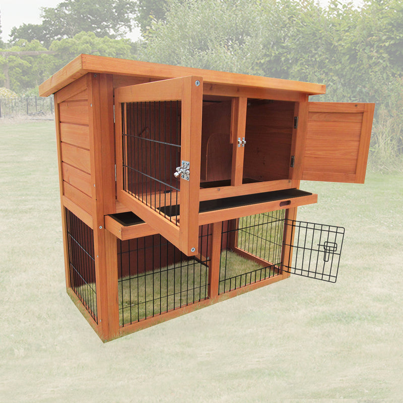 KCT Monza 3FT Rabbit Hutch Including Cover