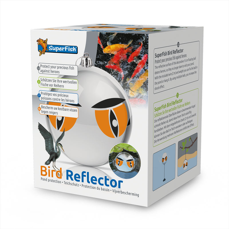 SuperFish Bird Reflector Heron Pond Deterrent