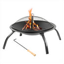 KCT Round Fire Pit with Lid