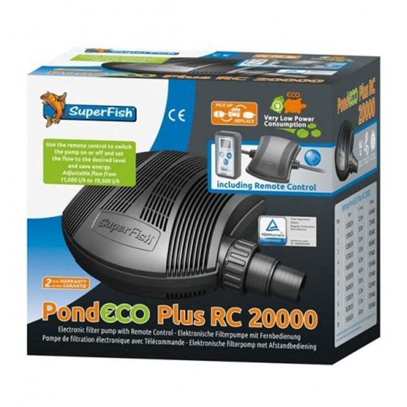 Superfish Pond Eco Plus Remote Control Filter Pumps
