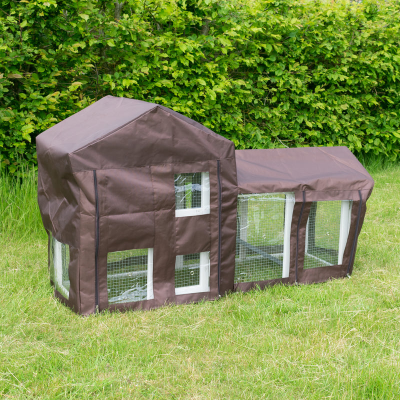 KCT Savona Rabbit Hutch With Outdoor Cover