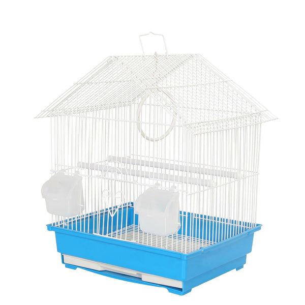 KCT Lima Small Exotic Bird Travel Cage - Blue