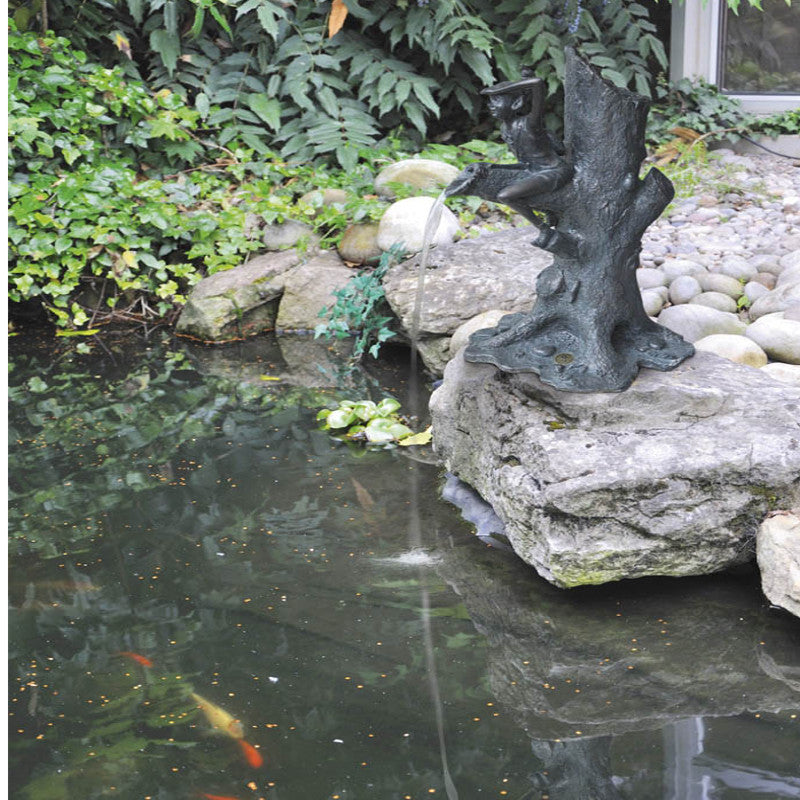 Completing your Pond with a Water Feature