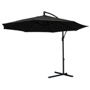 KCT 3m Large Cantilever Garden Parasols with Optional Base / Cover