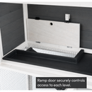 KCT Ancona 4ft Rabbit Hutch with Extended Run - Grey