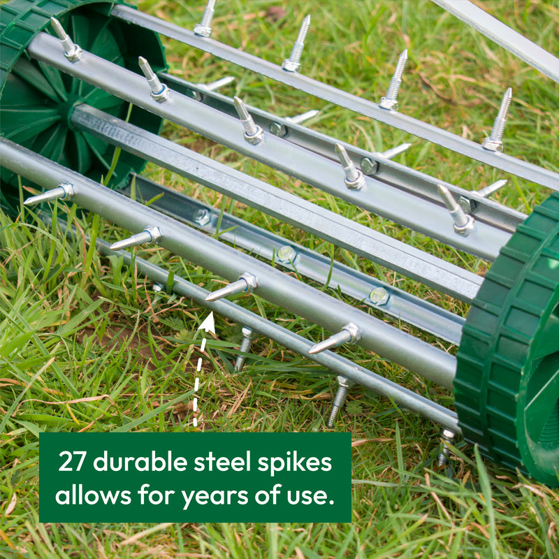 KCT Garden Spike Roller - Lawn Aerator