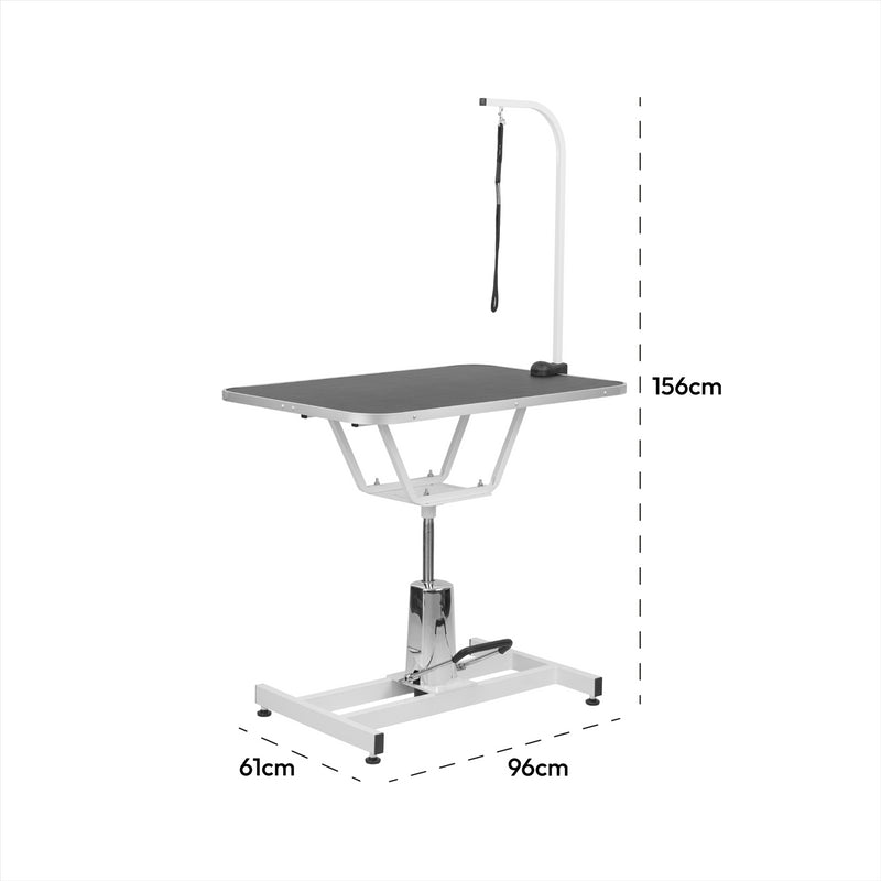 KCT Standard Hydraulic Adjustable Pet Grooming Table
