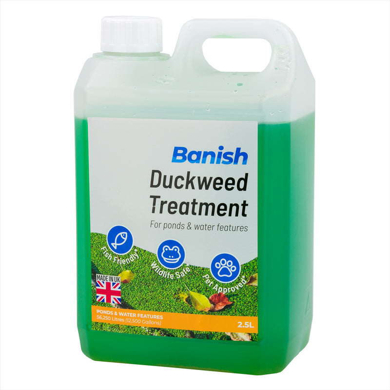 Banish Duckweed Pond Water Treatment