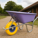 Complete Garden 110L Wheelbarrow - Purple