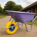 Complete Garden 110L Wheelbarrow - Purple
