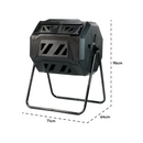 Rotating Garden Compost Tumbler - 160L
