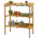 KCT 3 Tier Wooden Garden Potting Bench