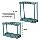 KCT Garden Tool Rack Trolley with Wheels