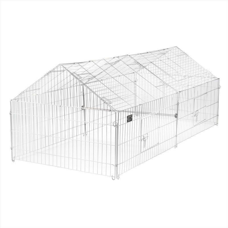 KCT Large Enclosed Pet Playpen Foldable Dog Puppy Rabbit Run