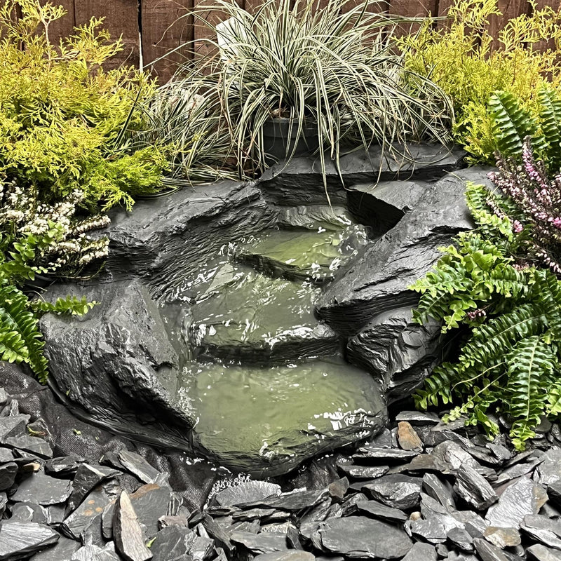 Oase Rockways Atlantis Slate Curve Waterfall