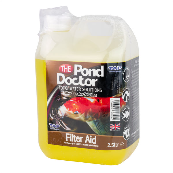 TAP Pond Doctor Filter Aid 2.5L Quick Start Beneficial Bacteria Water Treatment