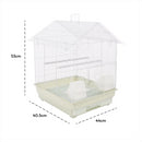 KCT Lima Plus Exotic Portable Bird Small Cage - White