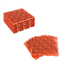 KCT Coloured Garden Path and Patio Decking Interlocking Tiles - Pack of 5