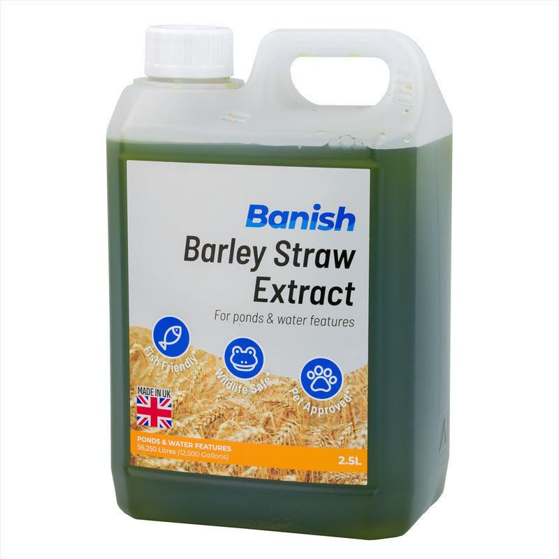 Banish Barley Straw Extract Pond Water Treatment