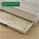 KCT Santiago Small Exotic Bird Travel Cage - White