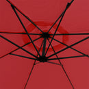 KCT 3m Large Cantilever Garden Parasols with Optional Base / Cover