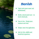 Banish BioActive Barley Straw Extract Pond Water Treatment