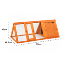 KCT Apex Roof Wooden Rabbit Pet Run