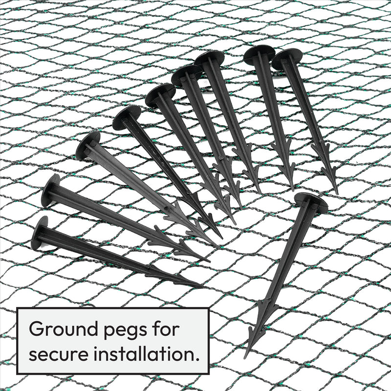 Pisces Pond Protection Netting with Pegs
