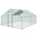 KCT 4x3m Walk In Galvanised Chicken Pet Run