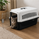 KCT Portable Plastic Pet Carrier Box Cat Dog Puppy Animal Cages