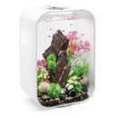 BiOrb LIFE 45L White Aquarium Fish Tank with Multi Colour LED Lighting