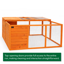 KCT 4x4 Square Wooden Rabbit Pet Run