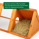 KCT Apex Roof Wooden Rabbit Pet Run
