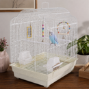 KCT Rosario Plus Exotic Bird Travel Small Cage - White