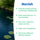 Banish BioActive Duckweed Pond Water Treatment