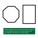 KCT 8 Sided Medium Pet Play Pen