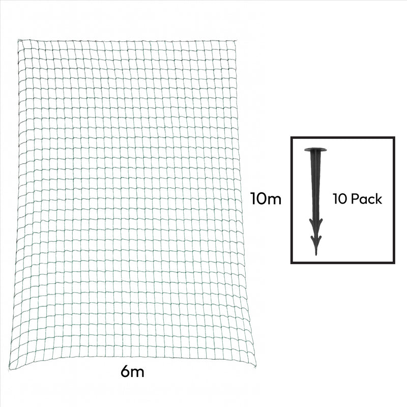 Pisces Pond Protection Netting with Pegs