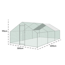 KCT Galvanised 6x3m Walk In Chicken Pet Run