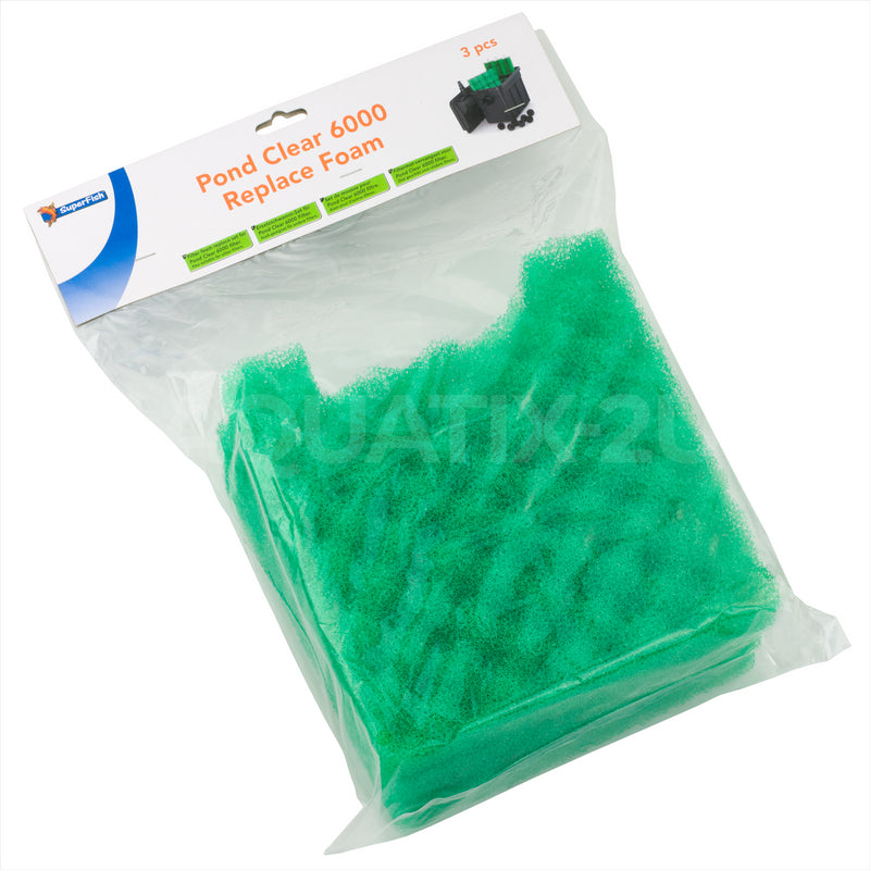 Superfish Pond Clear Replacement Foams and Carbons - Filter Media