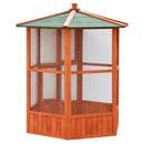 KCT Brazil Outdoor Wooden Bird Aviary