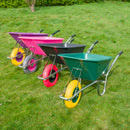 Complete Garden 110L Wheelbarrow - Green