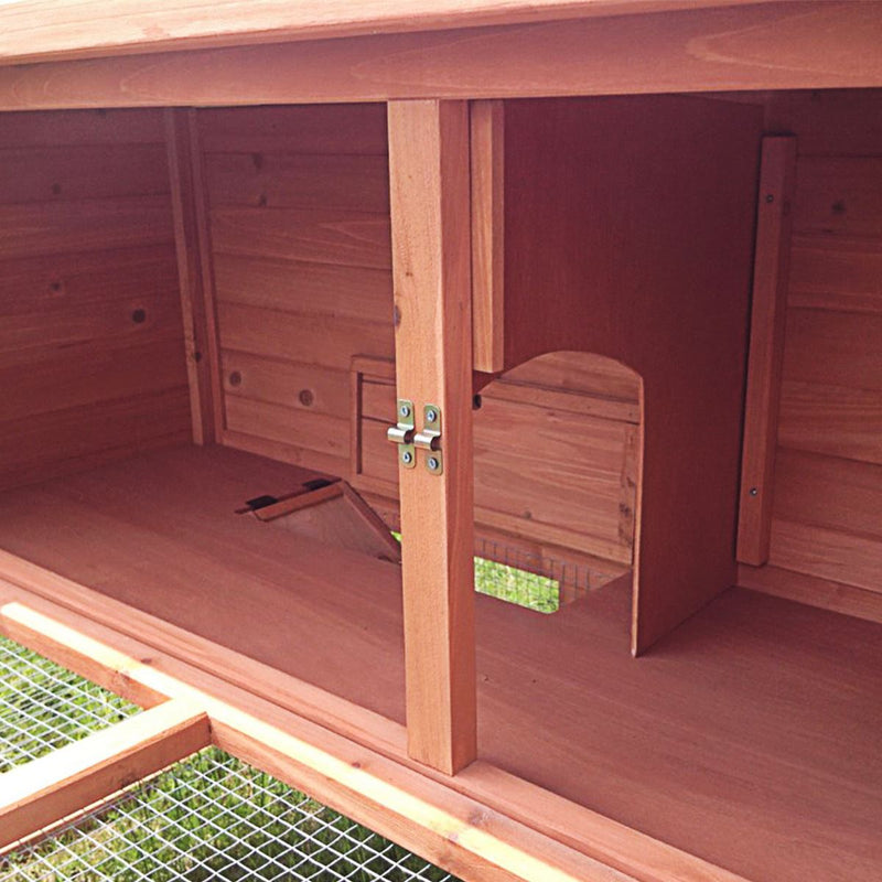 KCT Ancona 4ft Hutch and Run Including Cover