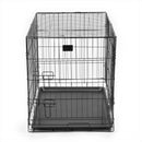 KCT Folding Pet Crates with Plastic Tray