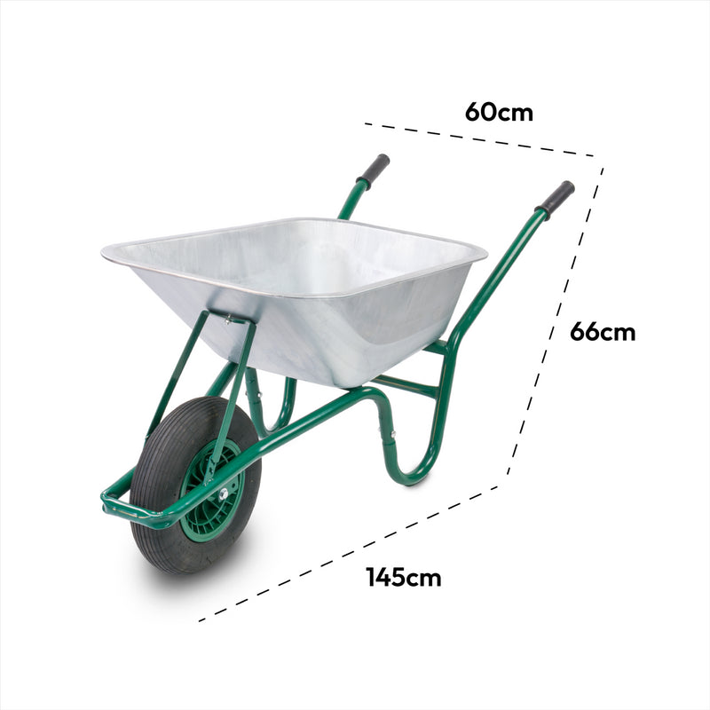 KCT 85 Litre Garden Steel Wheelbarrow
