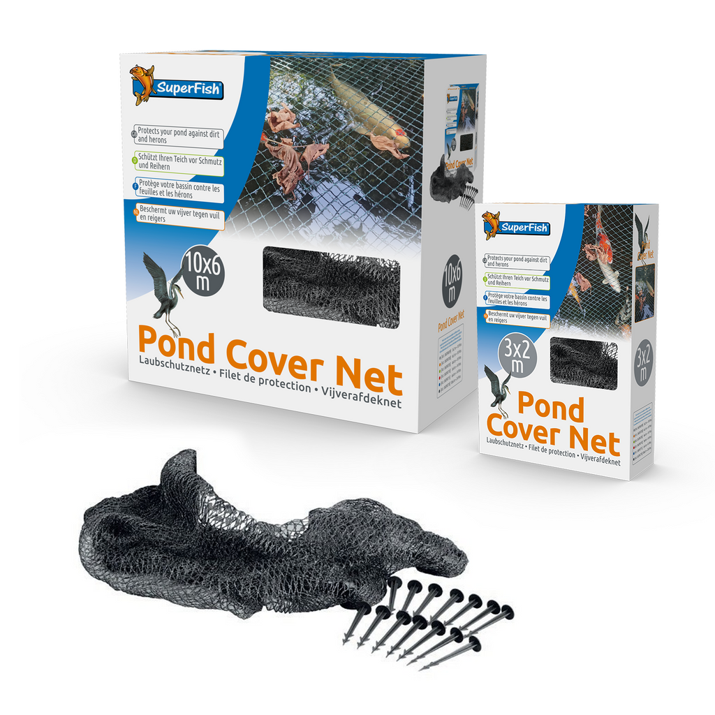 Superfish Pond Cover Net | Protective Debris Netting Fish Protection
