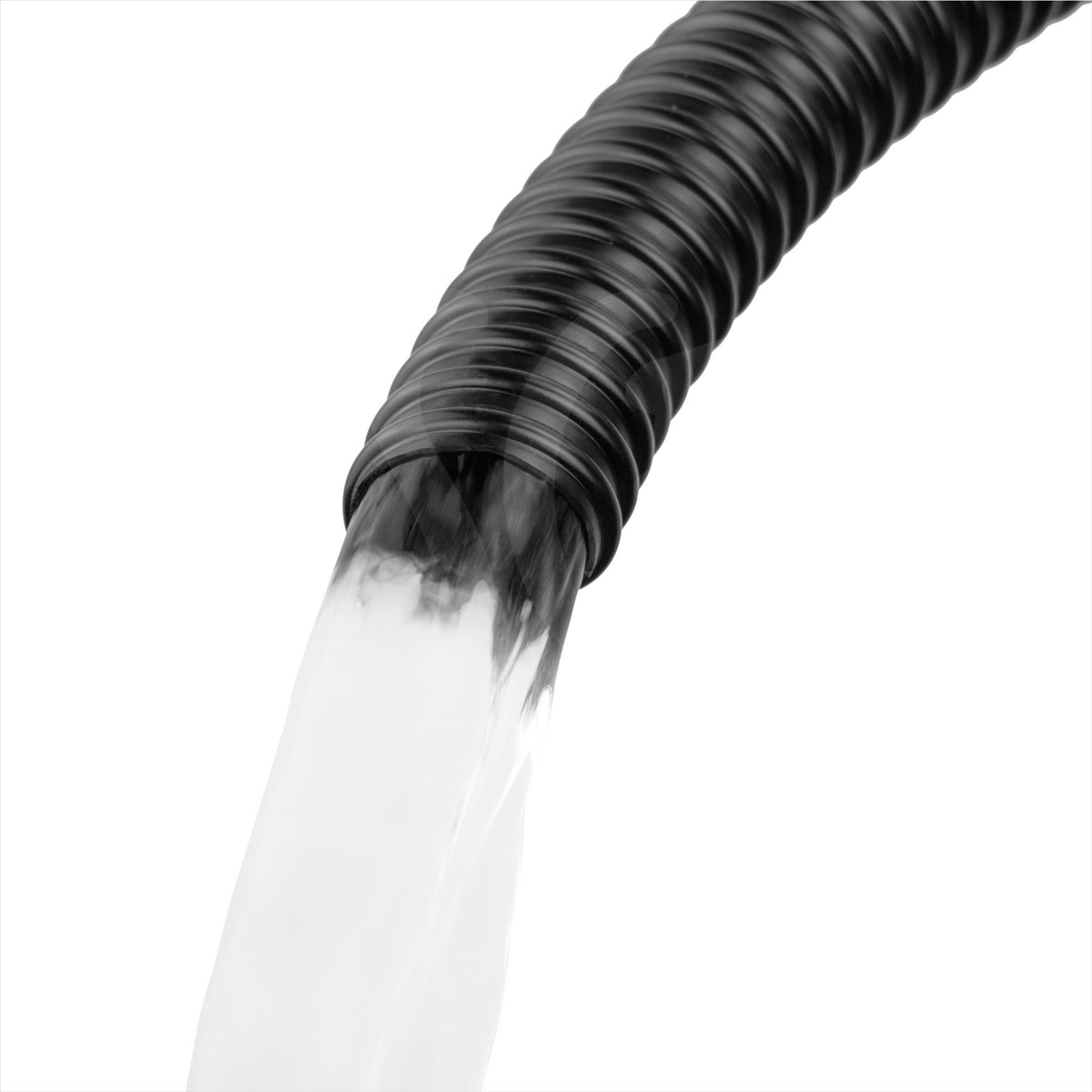 Pisces 12mm (0.5 Inch) Black Pond Corrugated Flexible Hose
