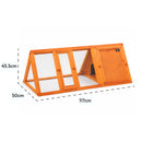 KCT Apex Roof Wooden Rabbit Pet Run